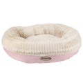 Ellen Donut Dog Bed (in Tan, Pink or Grey) by Scruffs