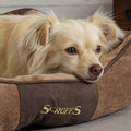 Chester Box Dog Bed (in Chocolate Brown, Dark Grey or Graphite Grey) by Scruffs